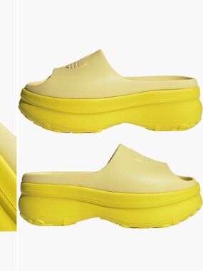 Nordstrom adidas adiform Stan Smith Yellow Platform Slide Clogs 9
